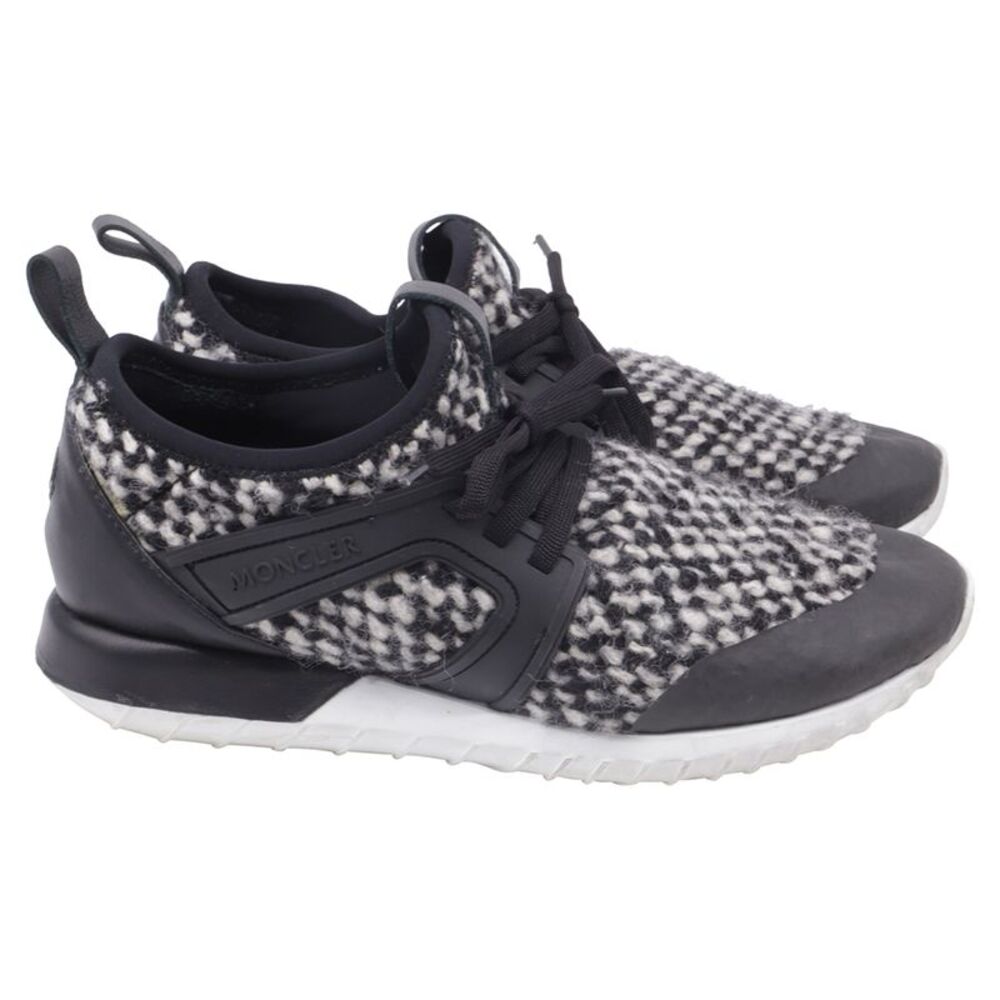 Moncler Meline Slip-On Sneakers in Black Nylon